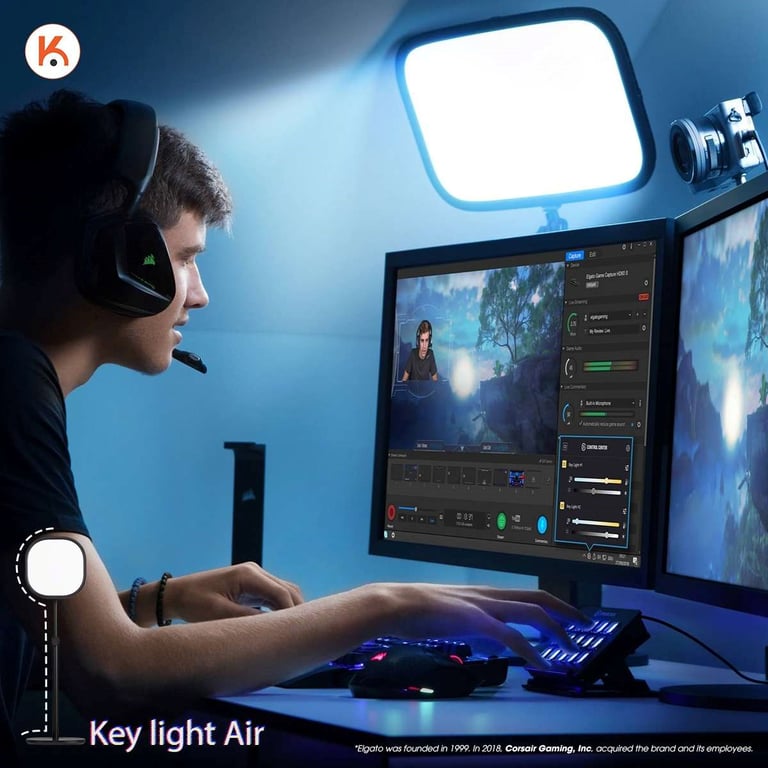 Combo livestream Elgato đầy sức mạnh cho mini studio của bạn