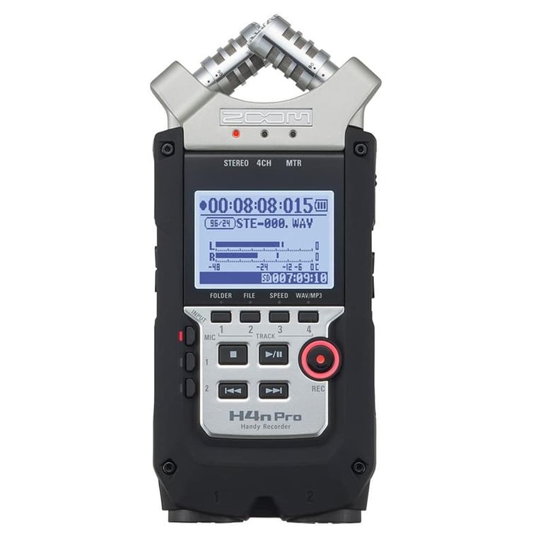 Máy ghi âm Zoom H4n Pro Bạc