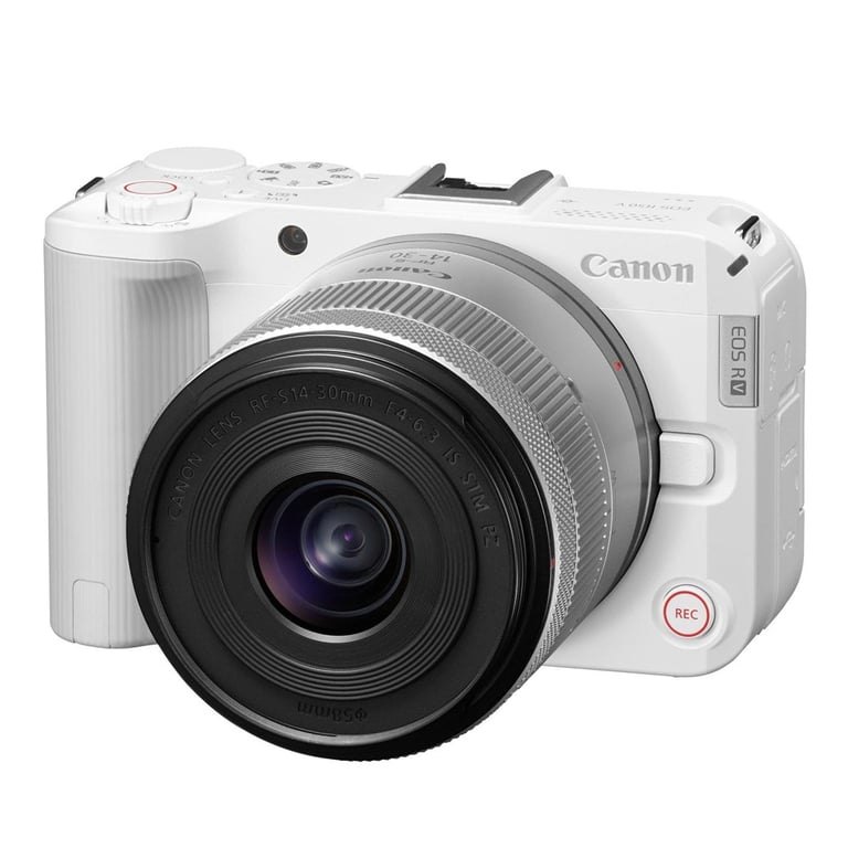 Máy ảnh Canon EOS R50 V Kit RF-S 14-30mm F4-6.3 IS STM PZ ( Trắng )