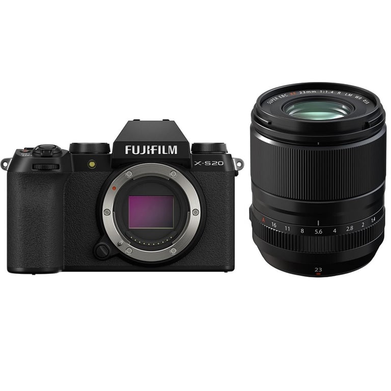 Fujifilm X-S20 Body + Fujifilm XF 23mm F1.4 R LM WR