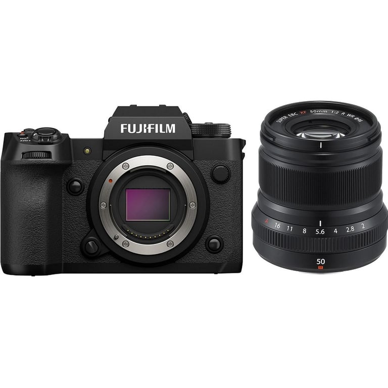 Fujifilm X-H2 Body + Fujifilm XF 50mm F2 R WR