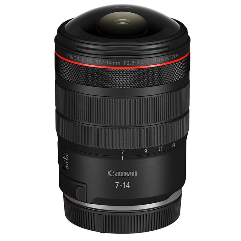 Ống kính Canon RF 7-14mm F2.8-3.5 L Fisheye STM