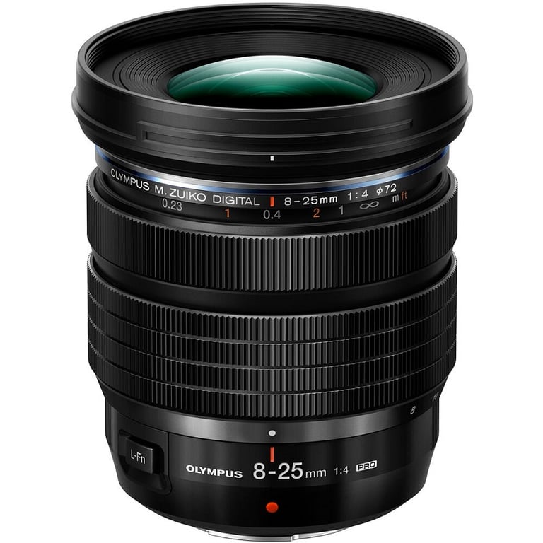 Ống kính OM System M.Zuiko Digital ED 8-25mm F4.0 Pro BLK