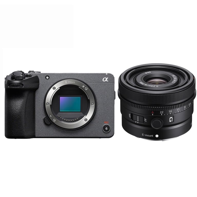 Sony Alpha Cinema Line ILME - FX30 B + Sony FE 24mm F2.8 G