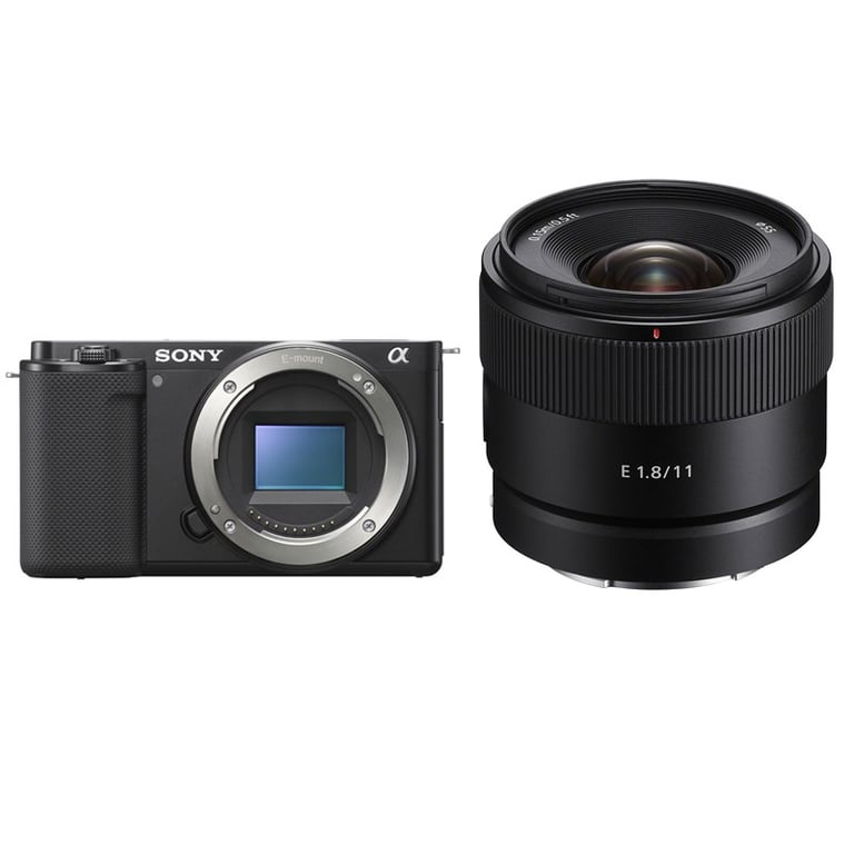 Sony ZV-E10 Body + Sony E 11mm F1.8