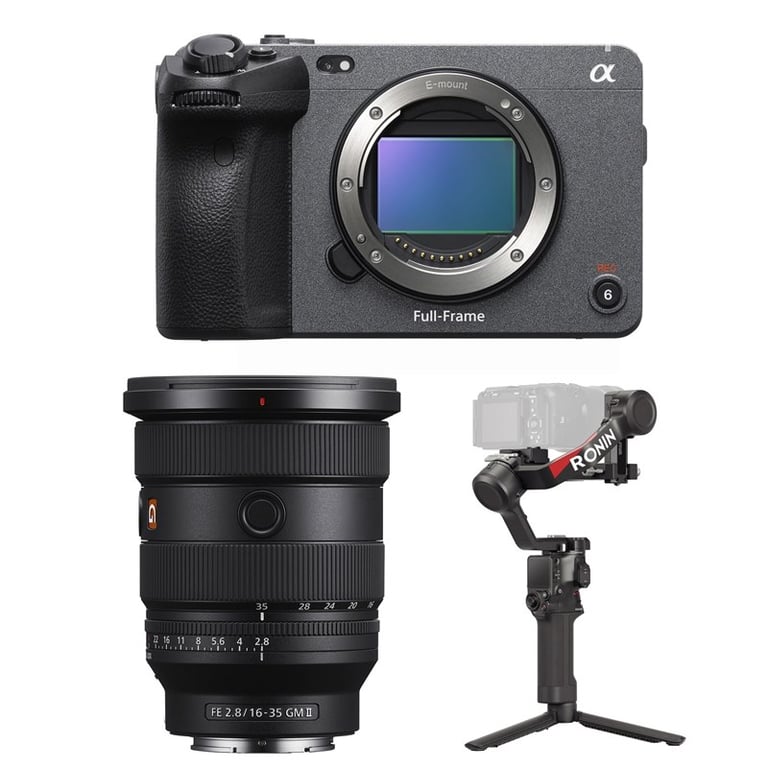 Sony FX3A + Sony FE 16-35mm F2.8 GM II + DJI RS 4