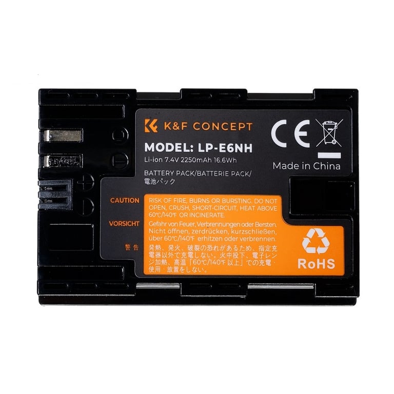 Pin sạc K&F Concept LP-E6NH