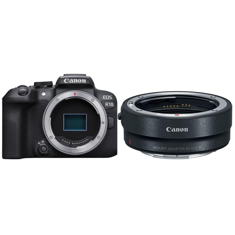 Máy ảnh Canon EOS R10 Body + Ngàm chuyển Canon EF sang EOS R (EF-EOS R)