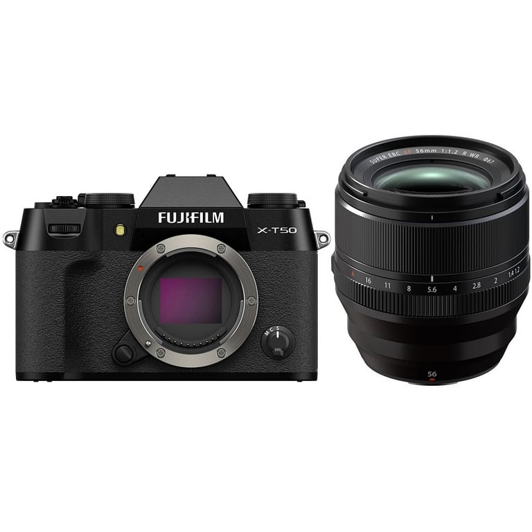 Fujifilm X-T50 Body + Fujifilm XF 56mm F1.2 R WR