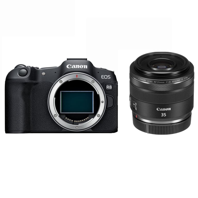 Canon EOS R8 Body + Canon RF 35mm F1.8 Macro IS STM