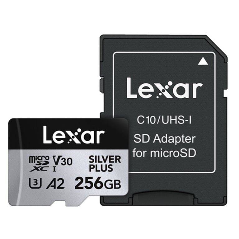 Thẻ nhớ MicroSDXC Lexar Professional Silver Plus UHS-I U3 256GB 205MB/ s