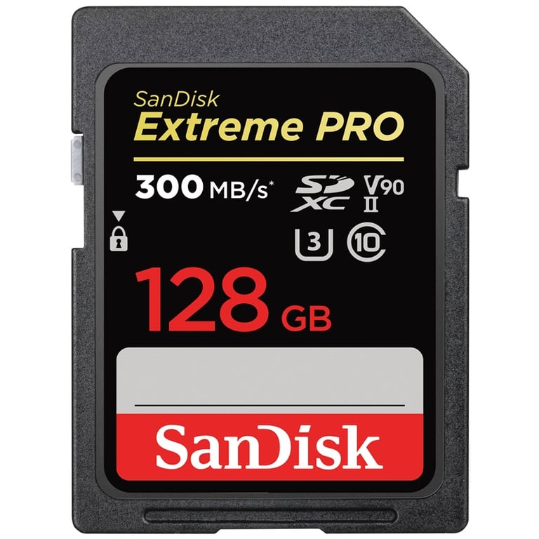 Thẻ nhớ SDXC SanDisk Extreme Pro 128GB 300Mb/260Mb/s
