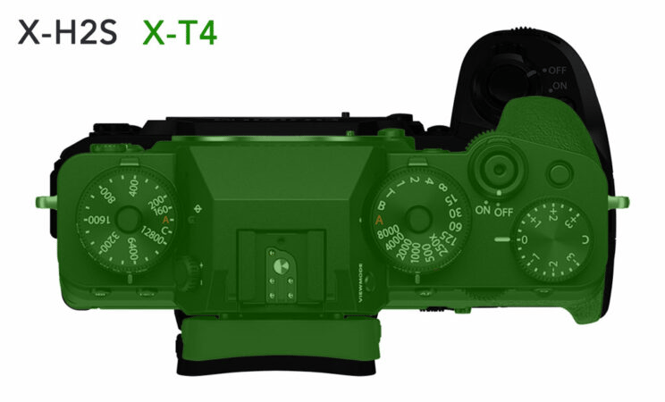 Fujifilm X-H2s và Fujifilm X-T4: So sánh đối đầu