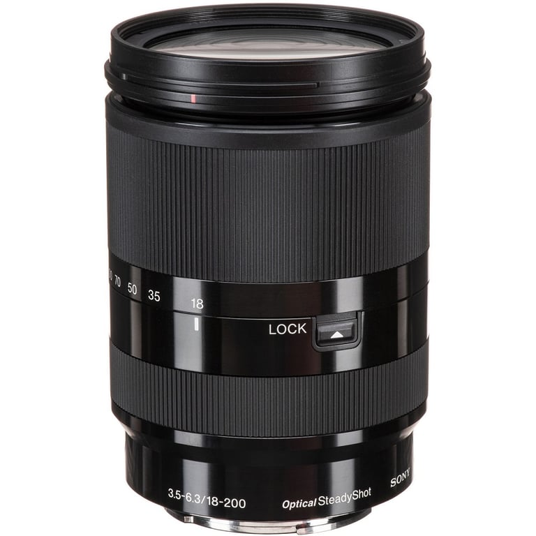 Ống kính Sony E 18-200mm F3.5-6.3 OSS LE