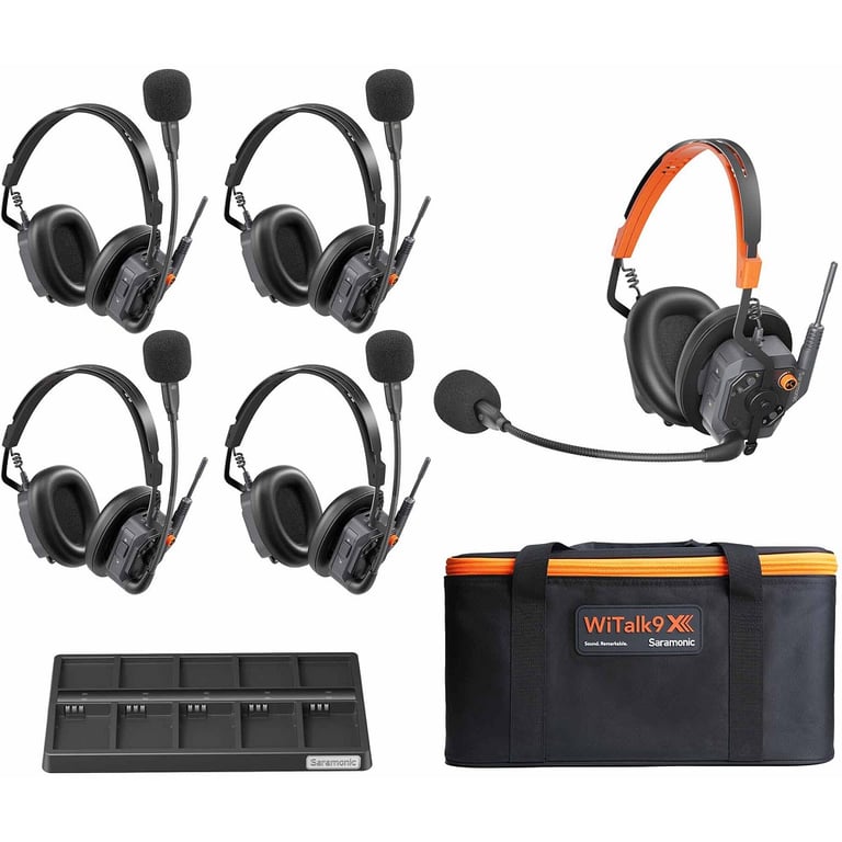 Tai nghe liên lạc nội bộ Saramonic WiTalk9 X 5D