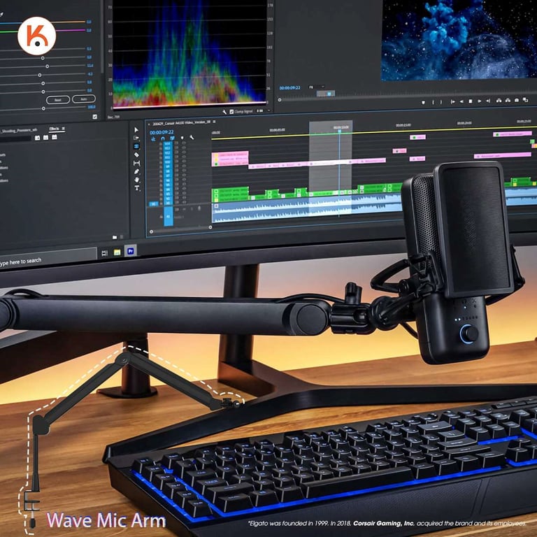 Combo livestream Elgato đầy sức mạnh cho mini studio của bạn