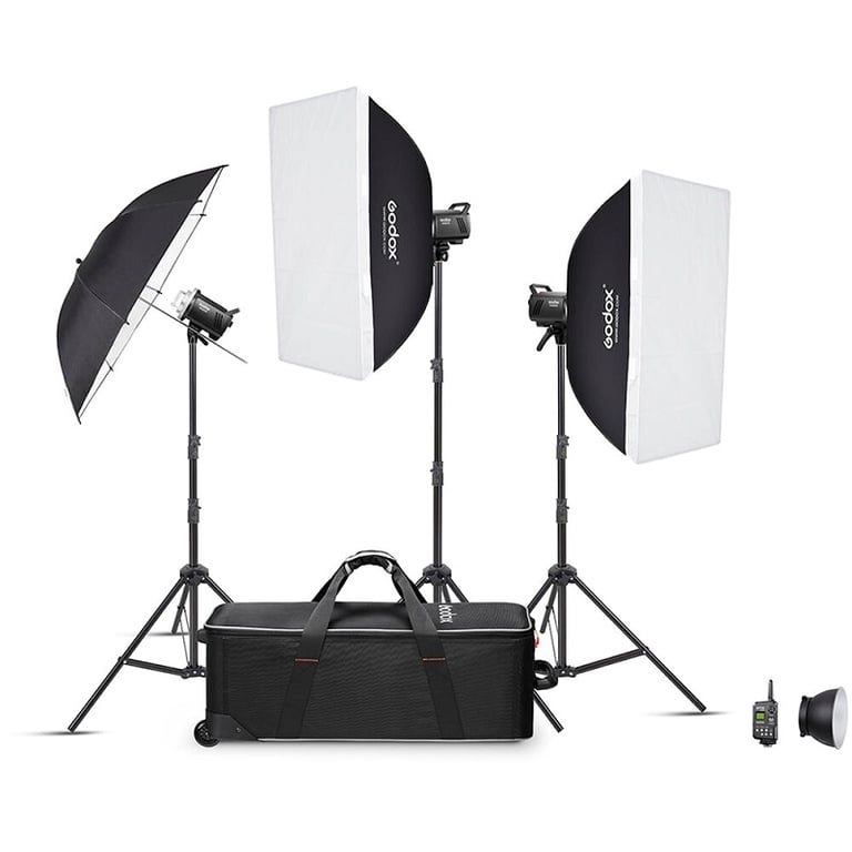 Bộ đèn Studio Godox Flash Kit MS300V-D