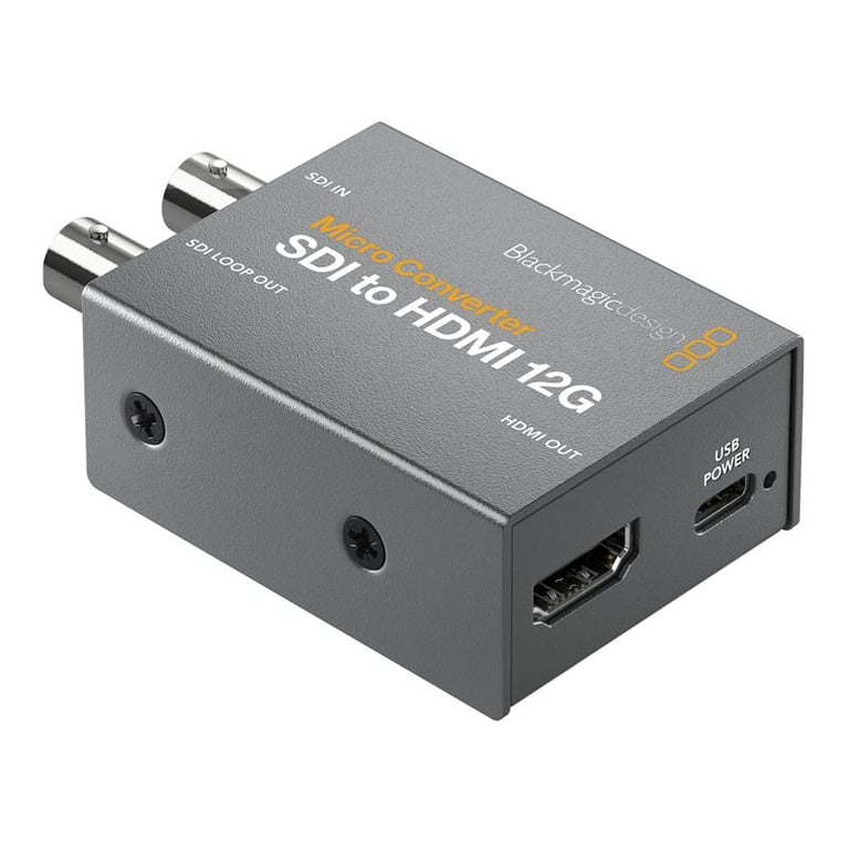 Blackmagic Micro Converter SDI to HDMI 12G (CONVCMIC/SH12G)