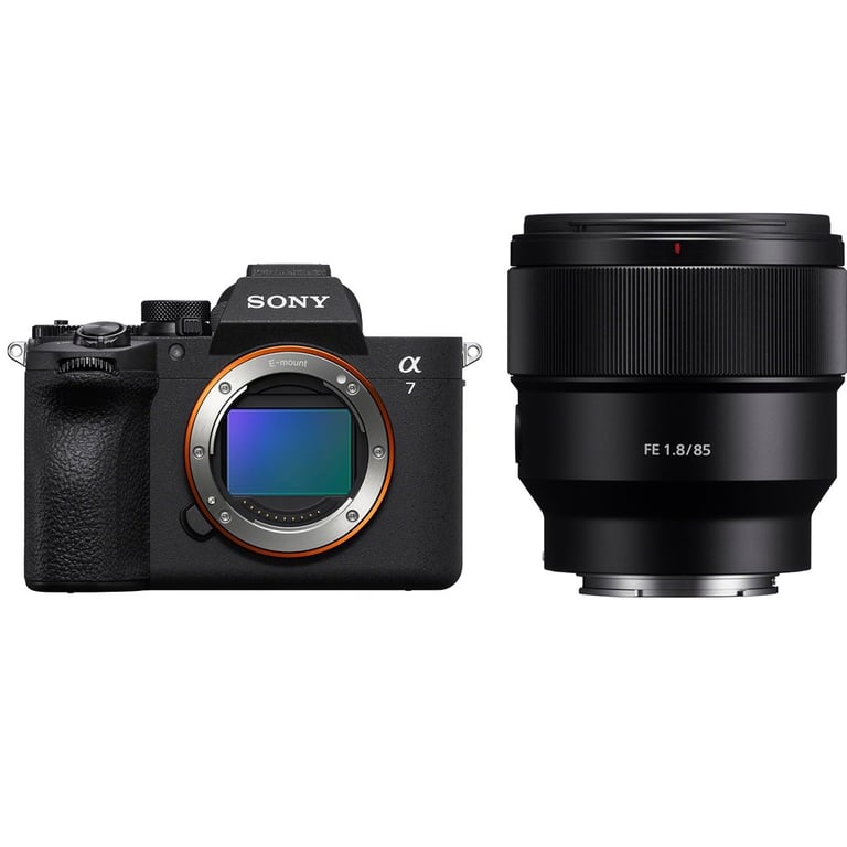 Sony Alpha A7 Mark V Body + Sony FE 85mm F1.8
