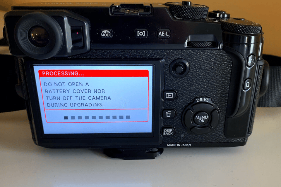 Nắm vững các bước cập nhật firmware cho máy ảnh Fujifilm hiện đại