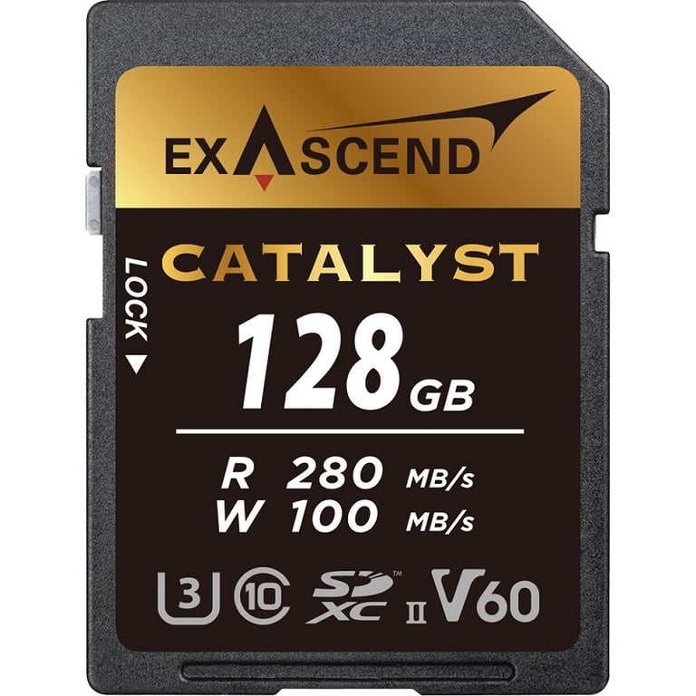 Thẻ nhớ Exascend SDXC UHS II 128GB 280MB/100MB/s