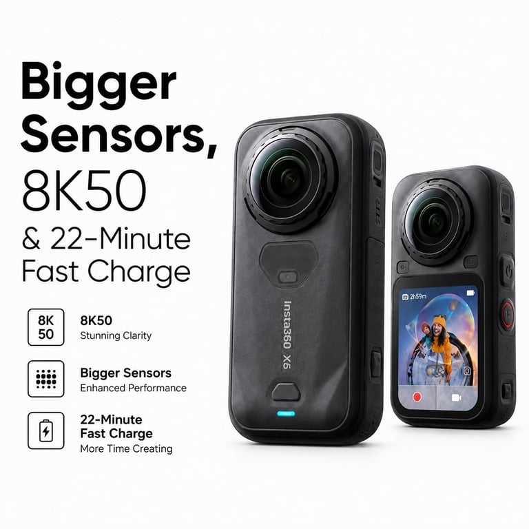 Máy quay Insta360 X6 | Chính hãng, giá tốt