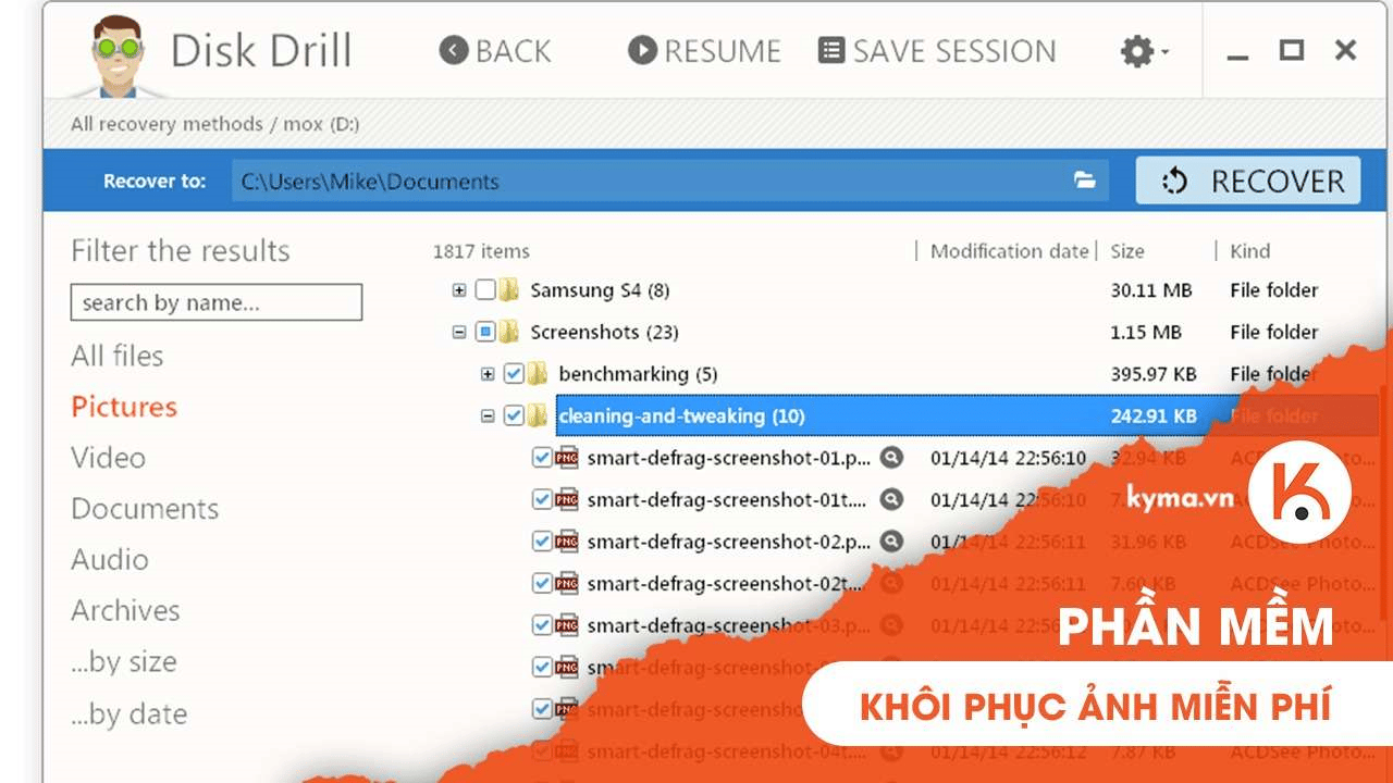 Phần mềm khôi phục ảnh miễn phí tốt nhất năm 2021
