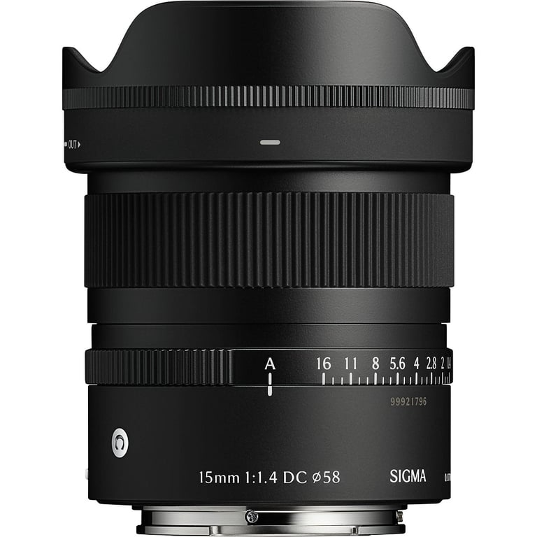Ống kính Sigma 15mm F1.4 DC Contemporary for Sony E