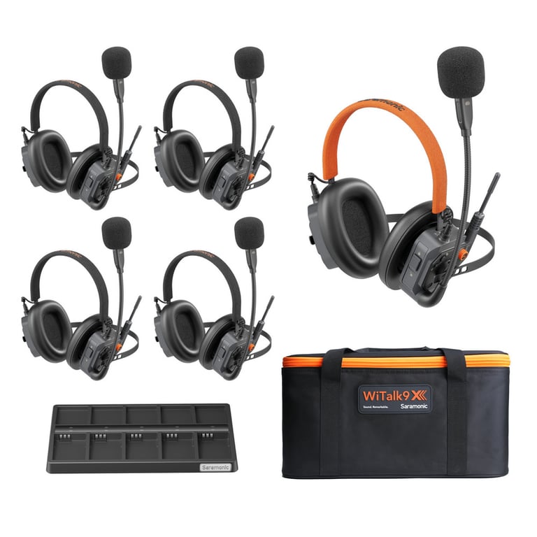 Tai nghe liên lạc nội bộ Saramonic WiTalk9 X 5H