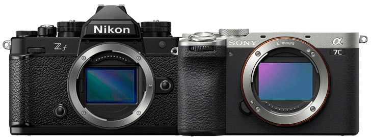 Nikon Z f và Sony A7C II, cuộc chiến mirrorless full frame nhỏ gọn