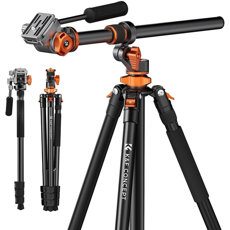 Chân máy ảnh K&F Concept T254A7 + FH-03 KF09.137
