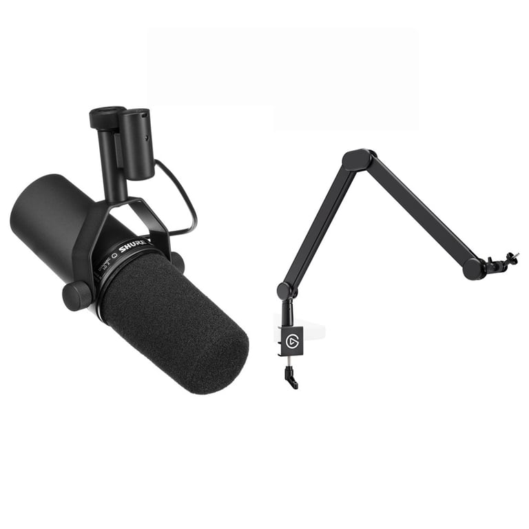 Shure SM7B + Elgato Wave Mic Arm MK.2