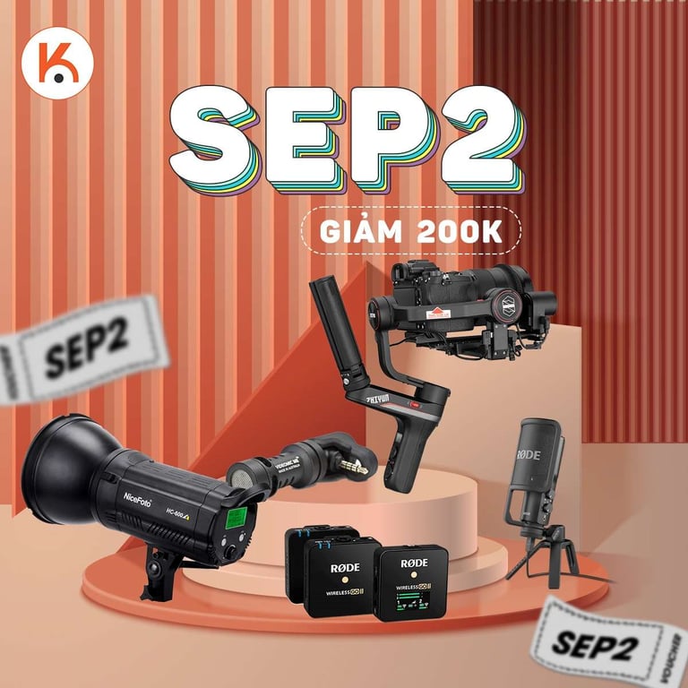 Sale tháng 9 - Săn phụ kiện xịn