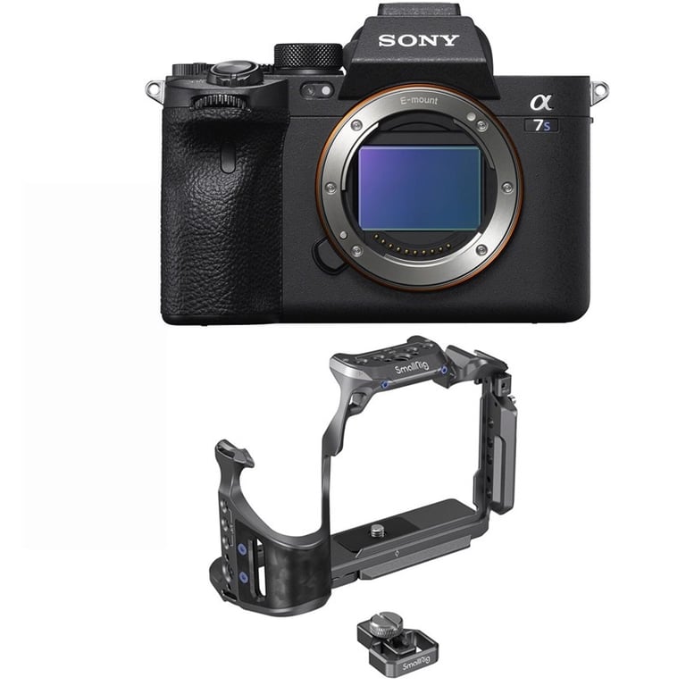 Sony Alpha A7S Mark III Body + SmallRig Cage for Sony A7M4 / A7S3 / A7R5 4308