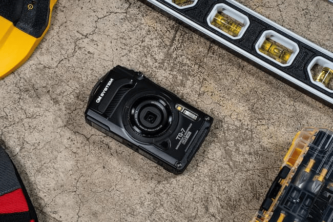 Máy ảnh OM System Tough TG-7 Đen