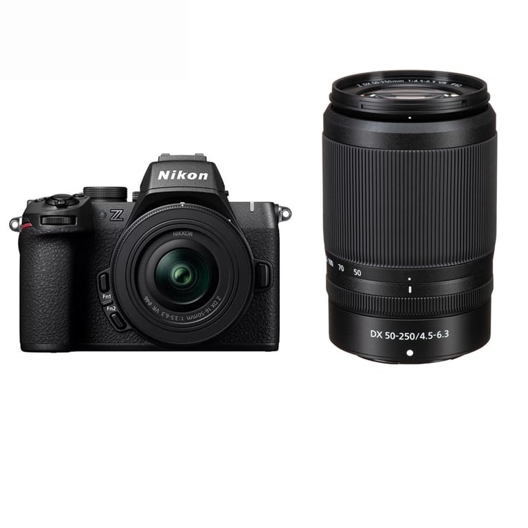 Nikon Z50 II Kit Z DX 16-50mm F3.5-6.3 VR + Z DX 50-250mm F4.5-6.3 VR