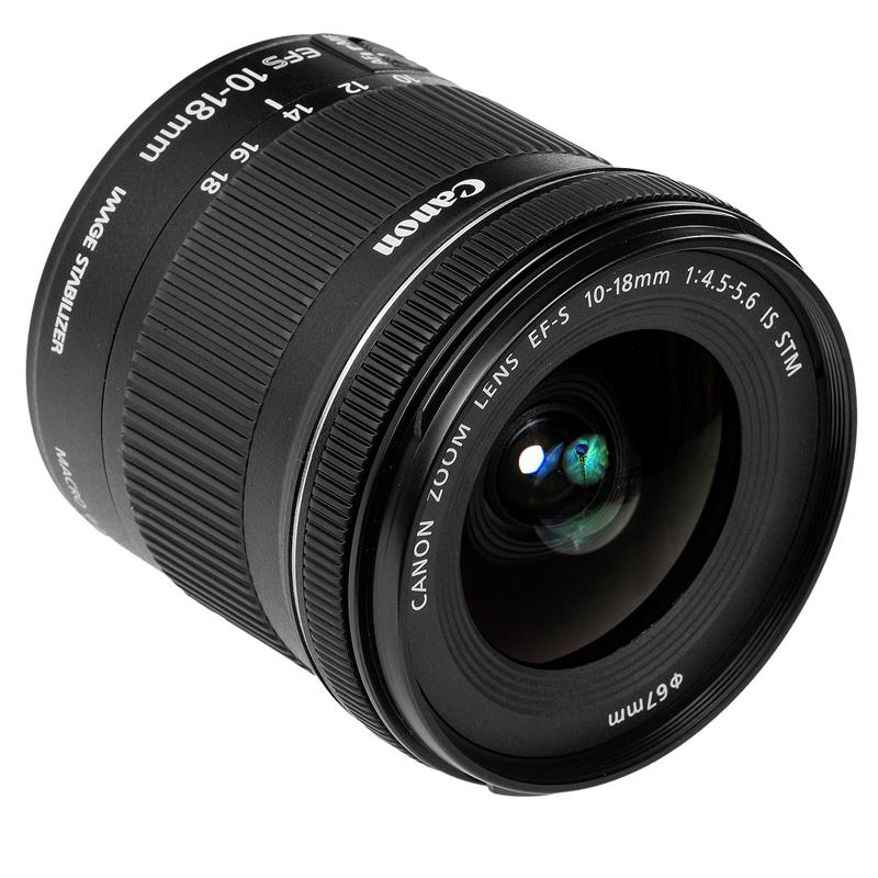 Ống kính Canon EF-S10-18mm F4.5-5.6 IS STM (nhập khẩu)