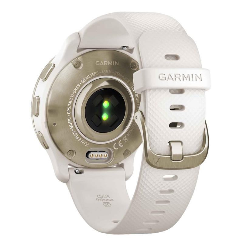 Đồng hồ thông minh Garmin Venu 2 Plus, GPS, Cream Gold