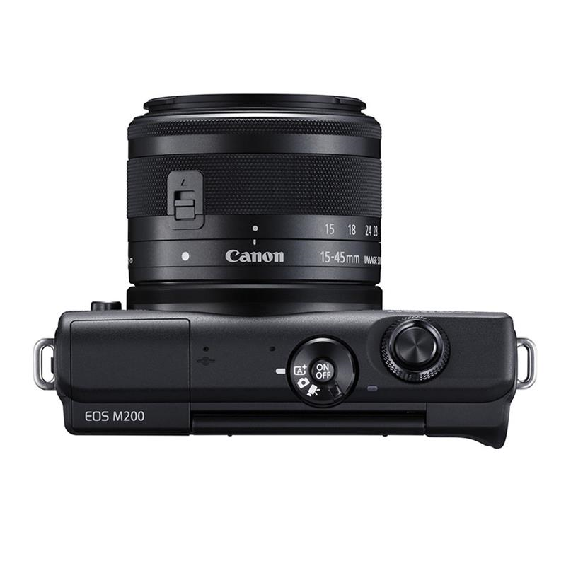 Máy ảnh Canon EOS M200 Kit 15-45mm + Canon EF-M22mm F2 STM (nhập khẩu)