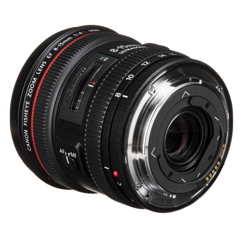 Ống kính Canon EF8-15mm F4 L Fisheye USM