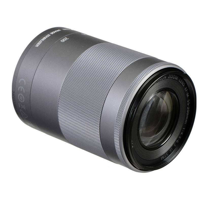Ống kính Canon EF-M 55-200mm F4.5-6.3 IS STM/ Bạc (Nhập Khẩu)