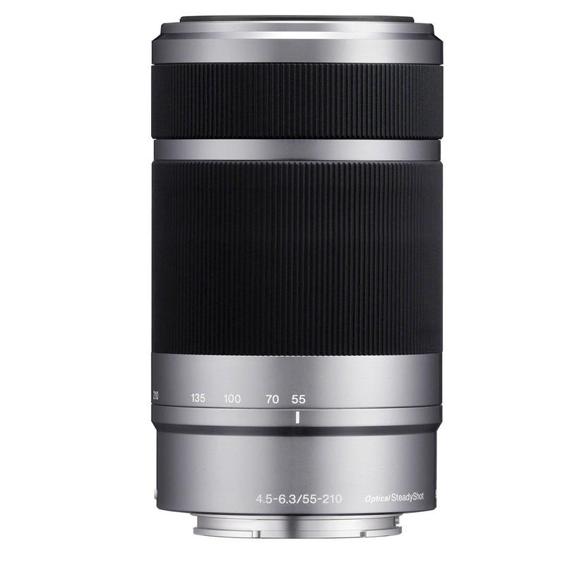 Ống kính Sony E 55-210mm F4.5-6.3 OSS/ SEL55210/ Bạc