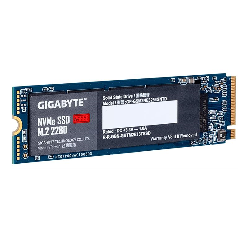 SSD Gigabyte M.2 PCIe 256GB
