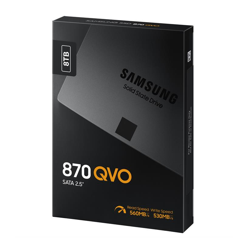 SSD Samsung 870 QVO 8TB 2.5 Inch SATA III