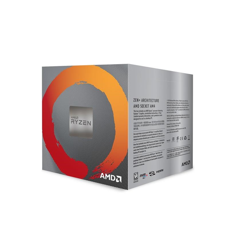 AMD Ryzen 5 3400G /6MB /3.7GHz /4 nhân 8 luồng
