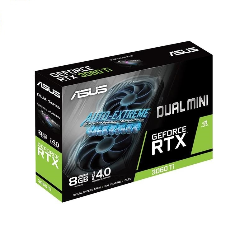 Asus DUAL GeForce RTX 3060 Ti V2 Mini 8GB GDDR6 (LHR)