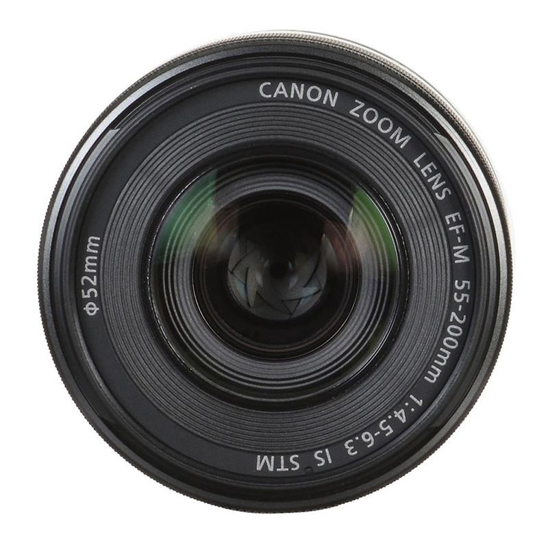 Ống kính Canon EF-M55-200mm F4.5-6.3 IS STM/ Đen