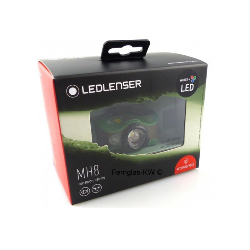Đèn Pin Ledlenser MH8/ Xanh