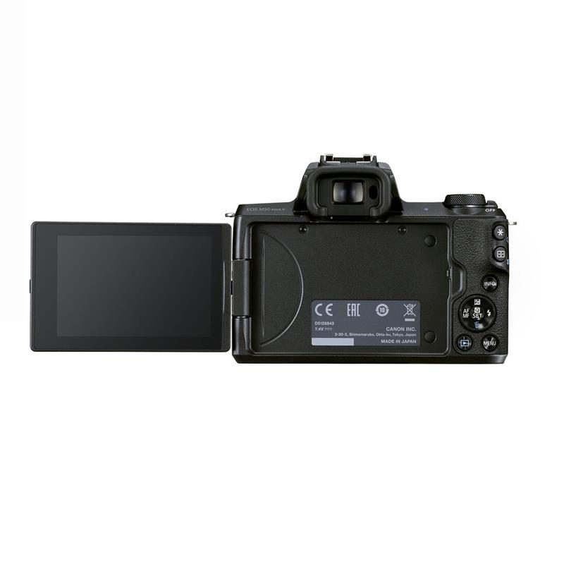 Máy ảnh Canon EOS M50 Mark II Body/ Đen (Nhập khẩu)