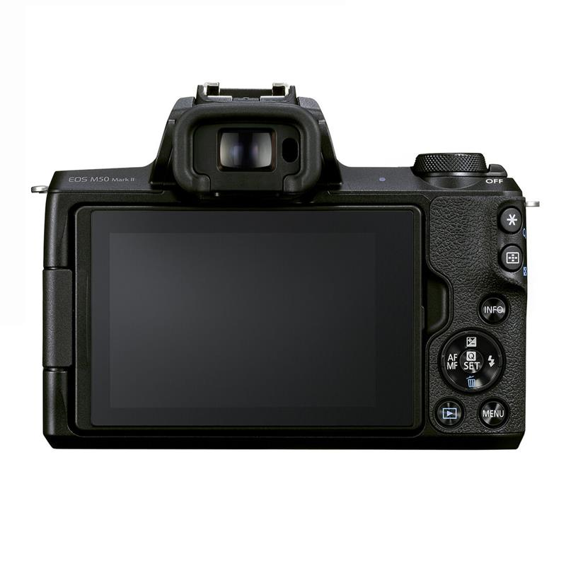 Máy ảnh Canon EOS M50 Mark II kit EF-M18-150mm IS STM/ Đen (Nhập khẩu)